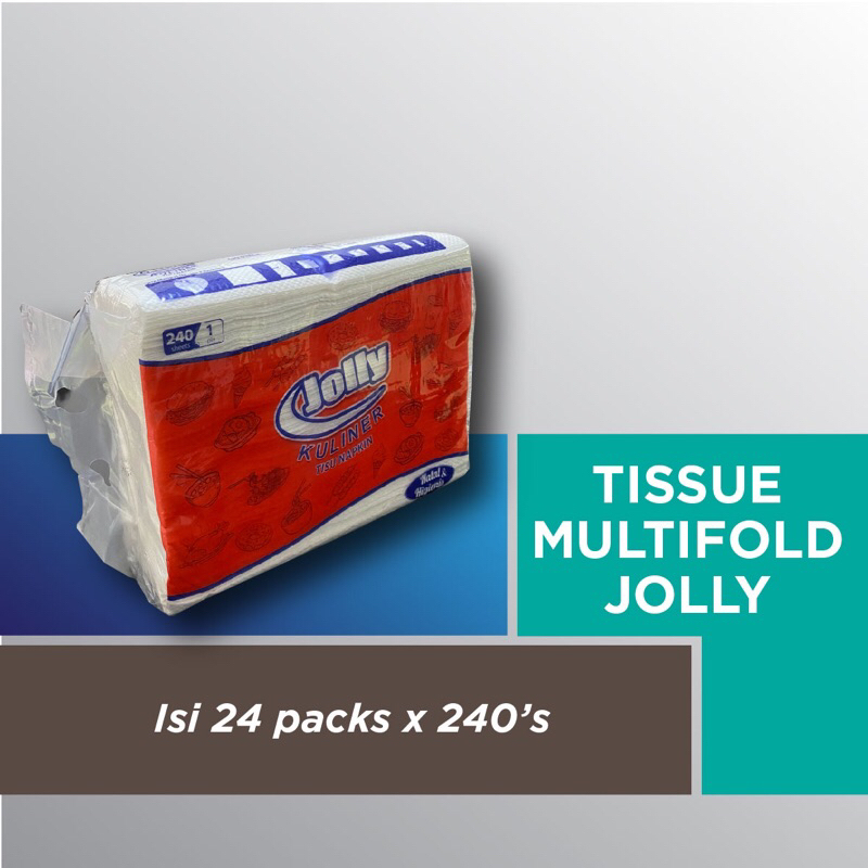 Tissue Jolly Napkin Kuliner 240’s
