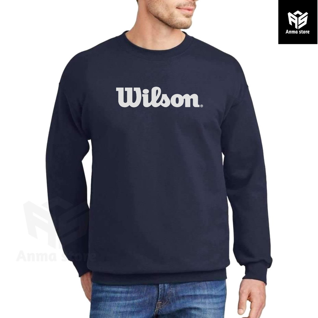 Sweater Hoodie Olahraga Wilson