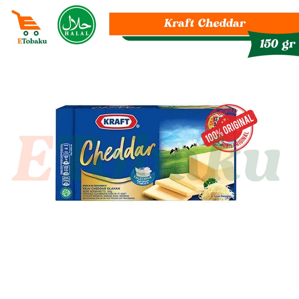 

KEJU KRAFT CHEDDAR 150gr (exp 18 AGUSTUS 2025)