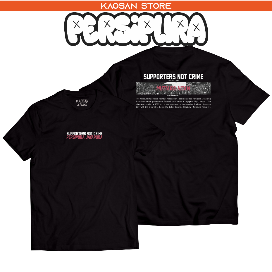 Kaos Persipura | Kaos Persipura Mania | Supporters Persipura
