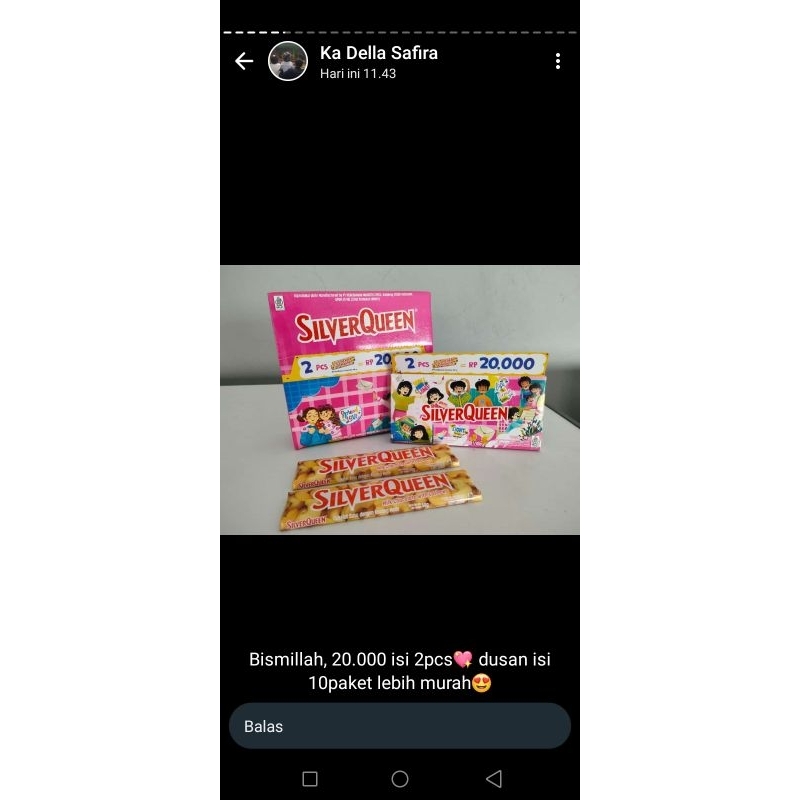 

coklat silverqueen