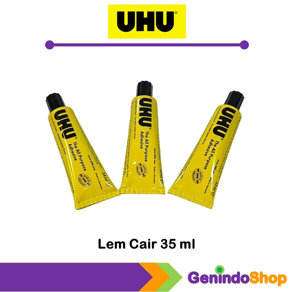 

Lem Cair Serba Guna UHU All Purpose 35 ml