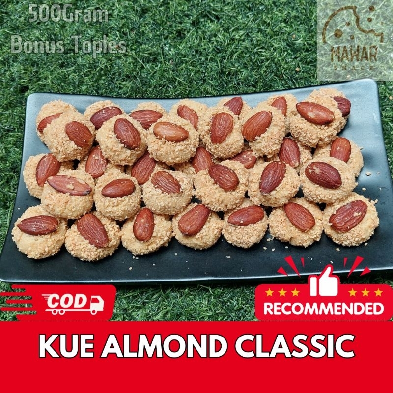 

Kue Almond Classic 500gram - Kue Renyah