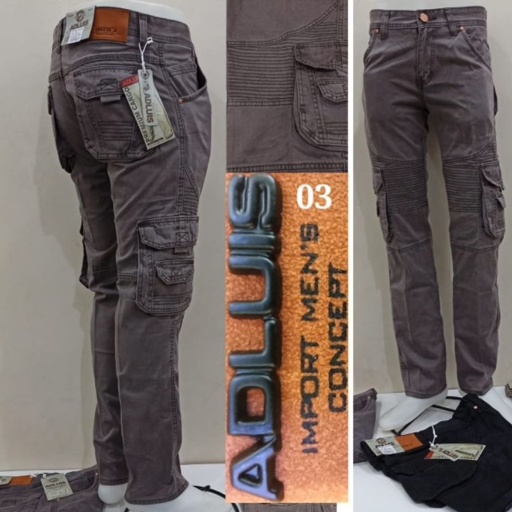 Kirim Sekarang CELANA PANJANG CARGO ADLUIS PREMIUM BAHAN TUWILLCELANA PANJANG CARGOPRIA DEWASABAHAN 