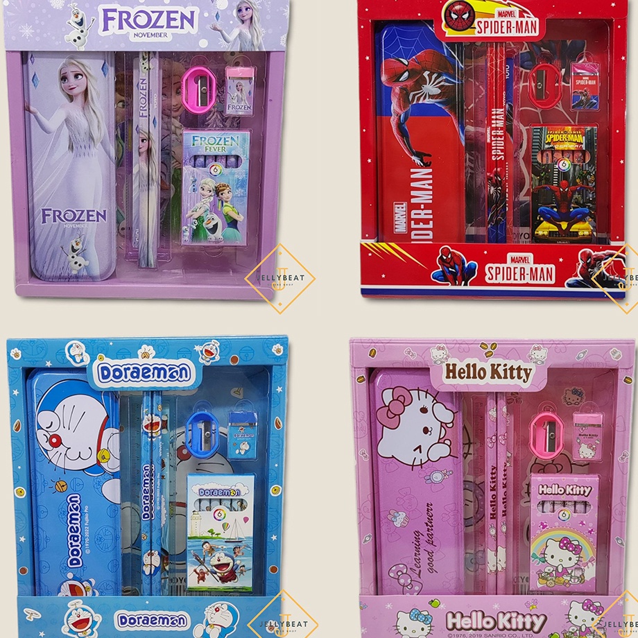 

Bestseller STATIONERY PAKET ALAT TULIS SET KARAKTER 815 SUVENIR ULANG TAHUN