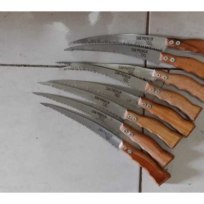GERGAJI BONSAI PREMIUM BAHAN BAJA HSS 34 CM GERGAJI SELENDANG ALAT BERKEBUN