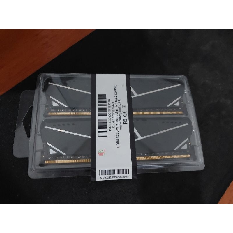 RAM Cube Gaming Blade DDR4 3200MHz Dual Channel 16GB (8×2)