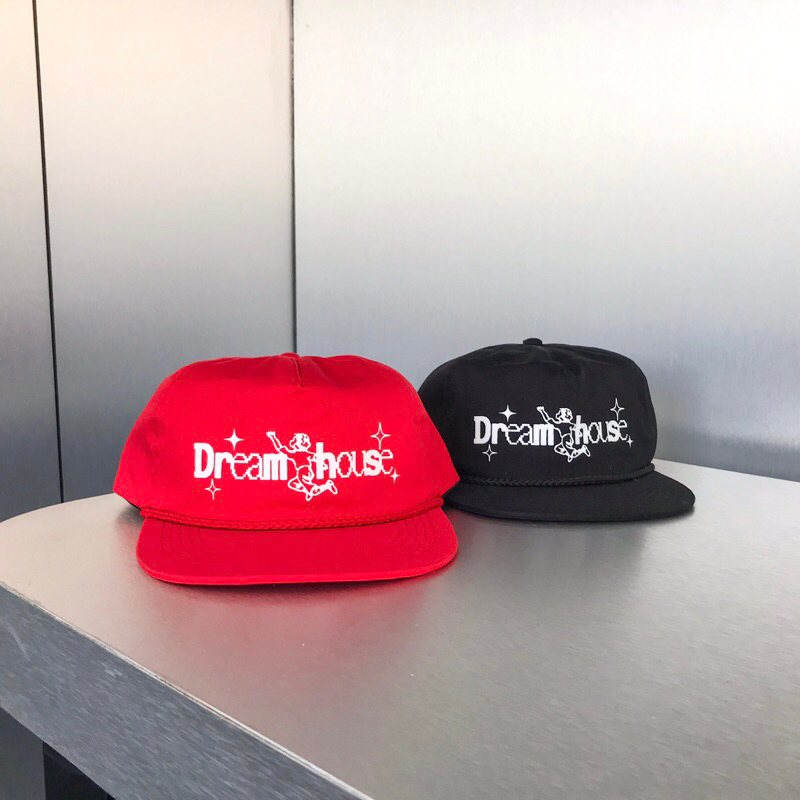 Rope hat / topi y2k / topi y2k skena (RED)