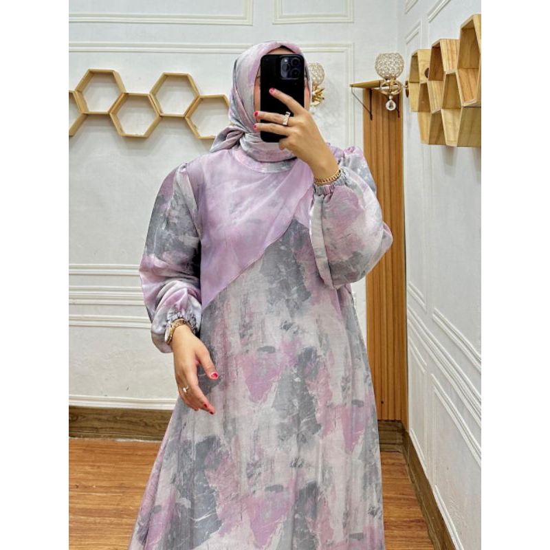 gamisset/sethijab/atasan/middi/tunik/polos/jumbo/pesta/mewah/hijab/rayon/shimer/katun/motif