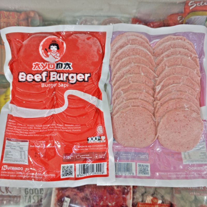 

ayoma burger isi 20/ daging burger