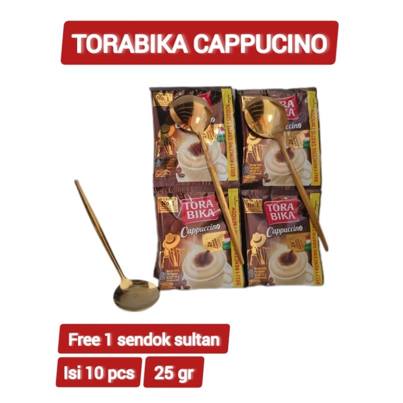 

Torabika Cappuccino 25 gr + Free Sendok Sultan