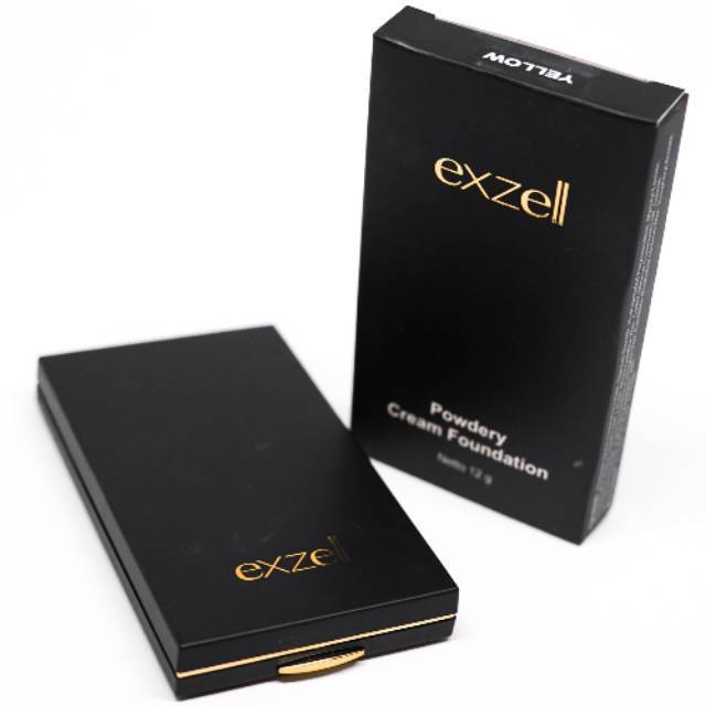Exzell Powdery Cream Foundation 12g