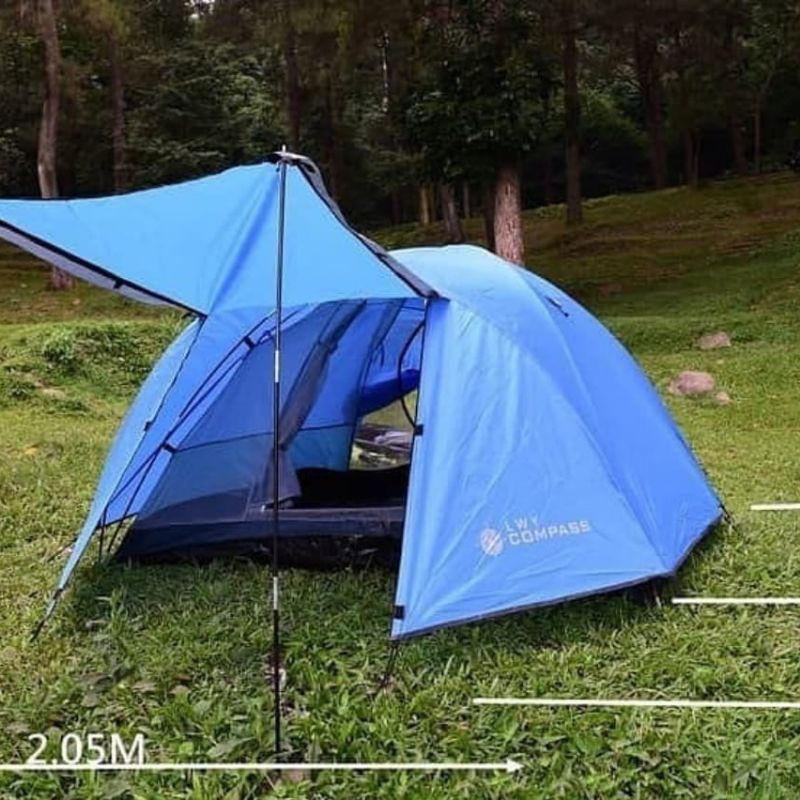 Tenda LWY Compass Fiber Kapasitas 4P