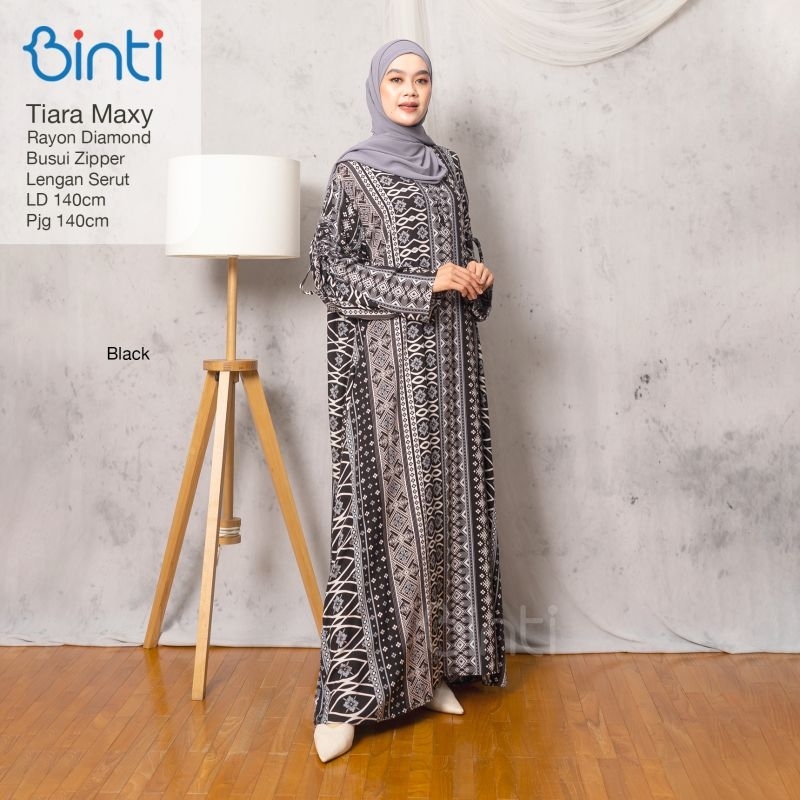 Tiara Maxy Dress Jumbo Ld 140 Rayon Terbaru Nyaman Adem Big Size Kekinian Home Dress