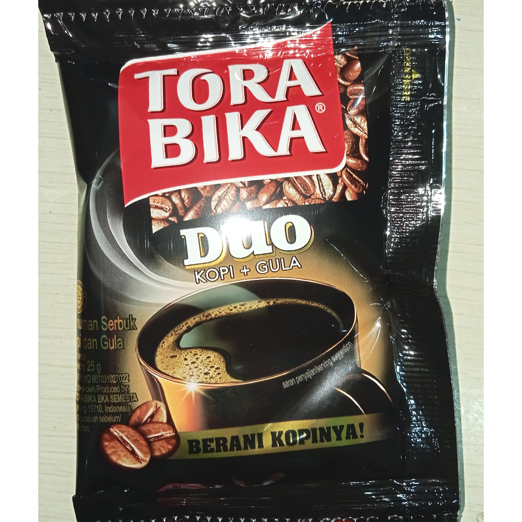 

Kopi Torabika Duo - 1 renceng isi 10 sachet