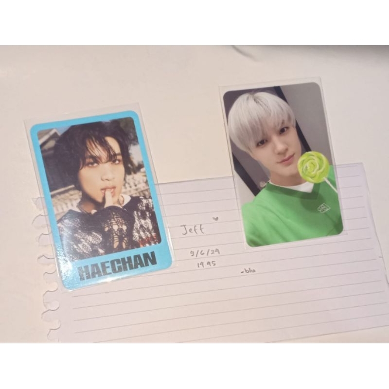 Pc Jeno Dreamland + TC Haechan