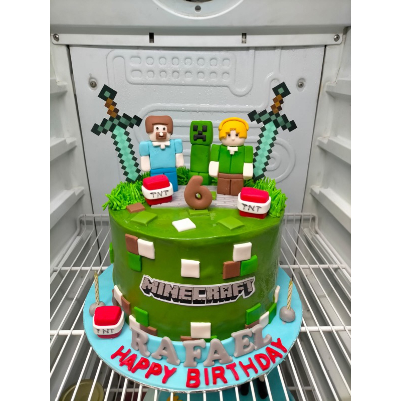 

minecraft cake