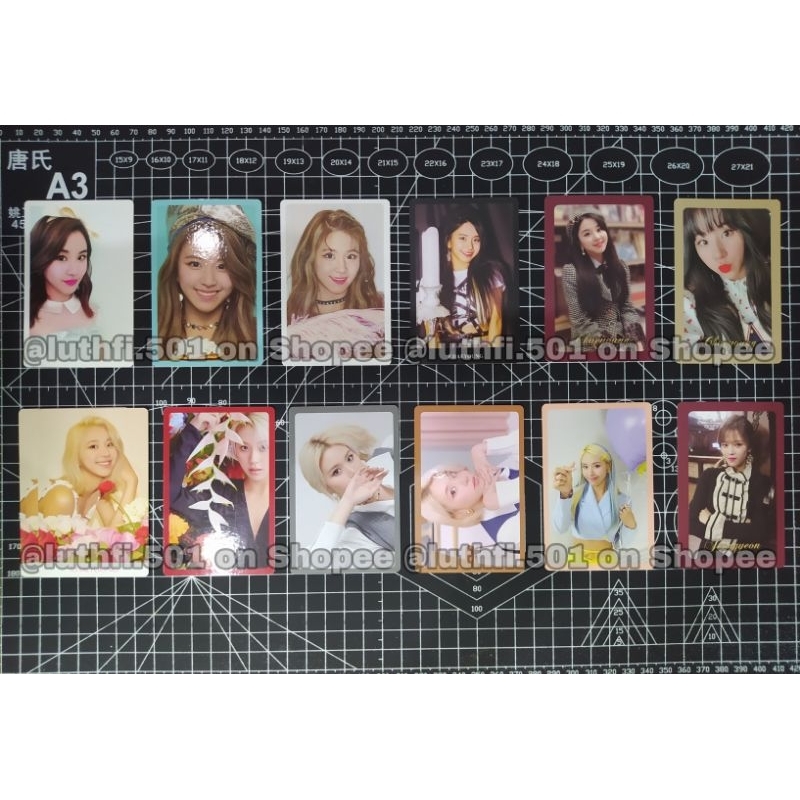 [READ DESC] Photocard PC Official Twice Jeongyeon Chaeyoung Pre-order Benefit POB Twicecoaster: Lane