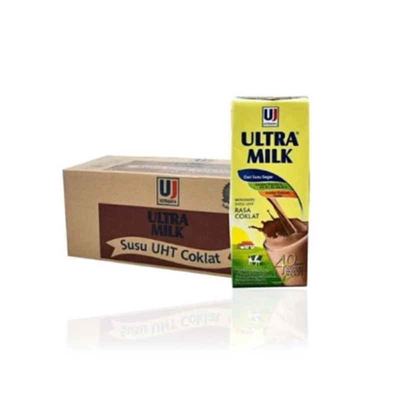 

susu ultramilk rasa coklat 250ml