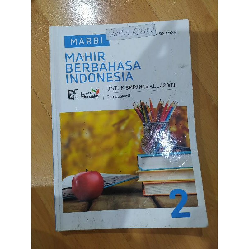 

BUKU MARBI MAHIR BERBAHASA INDONESIA KELAS 2-VIII