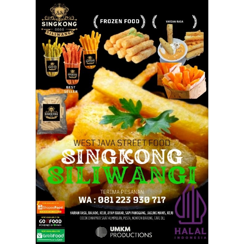 

frozen food SINGKONG SILIWANGI