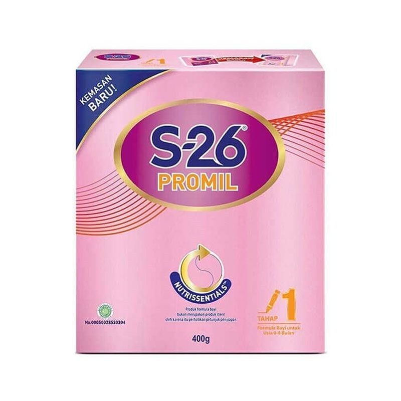 S26 PROMIL TAHAP 1 0 6 Bulan susu bubuk berat 400gr