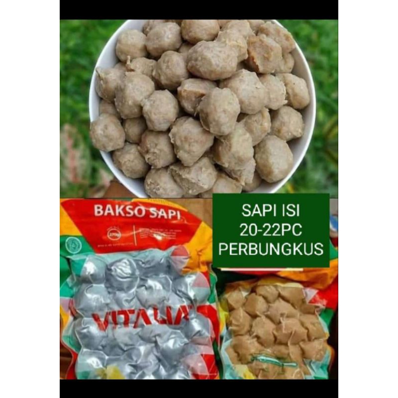 

Bakso vitalia daging sapi frozen food