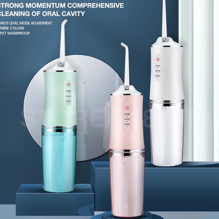 Produk Flushing Poble Irrigator Water Dental Floss USB 36  Pembersih Gigi