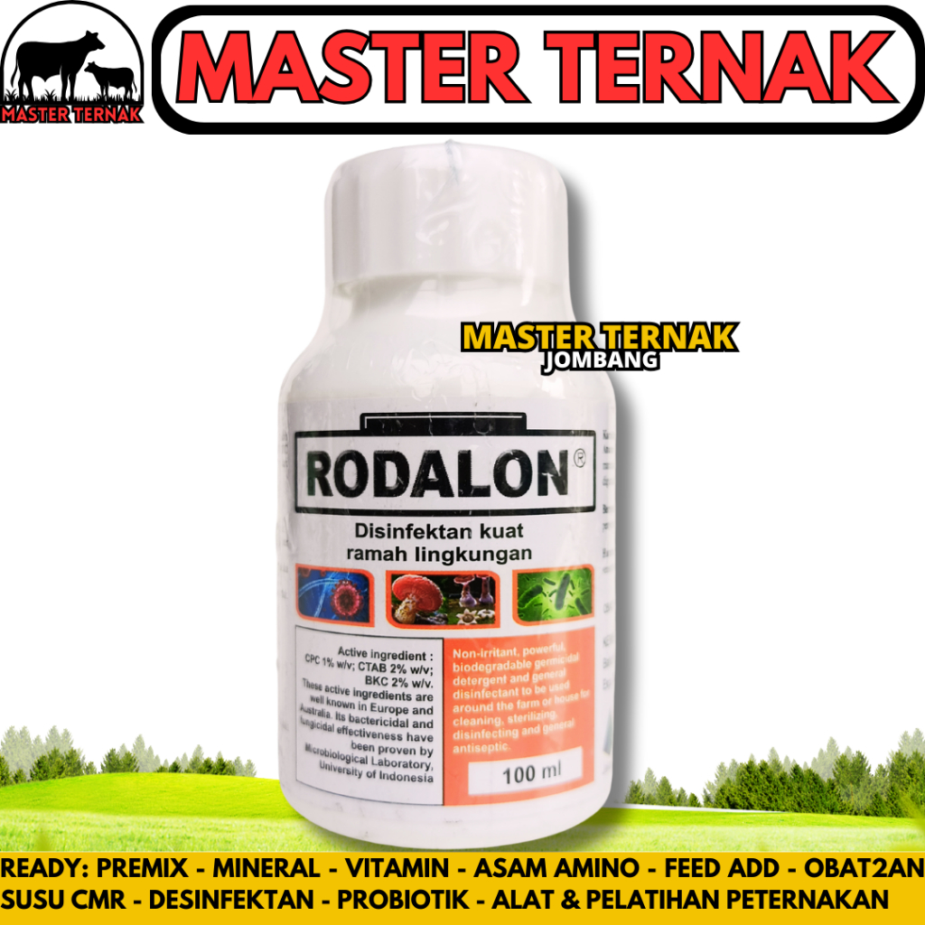 RODALON 100ml - CETADEST BKC 100ml - Disenfektan Pembasmi Virus Kuman Kuman Bakteri