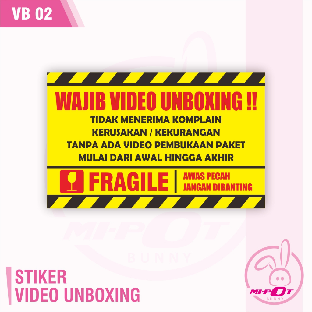 STICKER VIDEO UNBOXING - UNBOXING 02