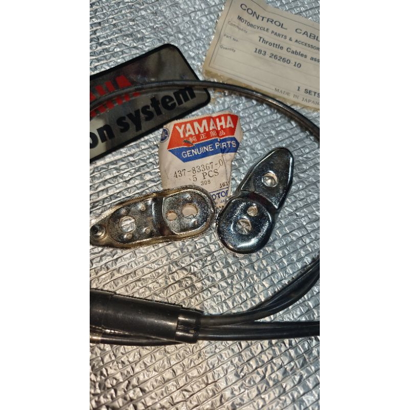 breket sein dt100 dt125 breket sein belakang yamaha dt100 dt125 orisinil baru