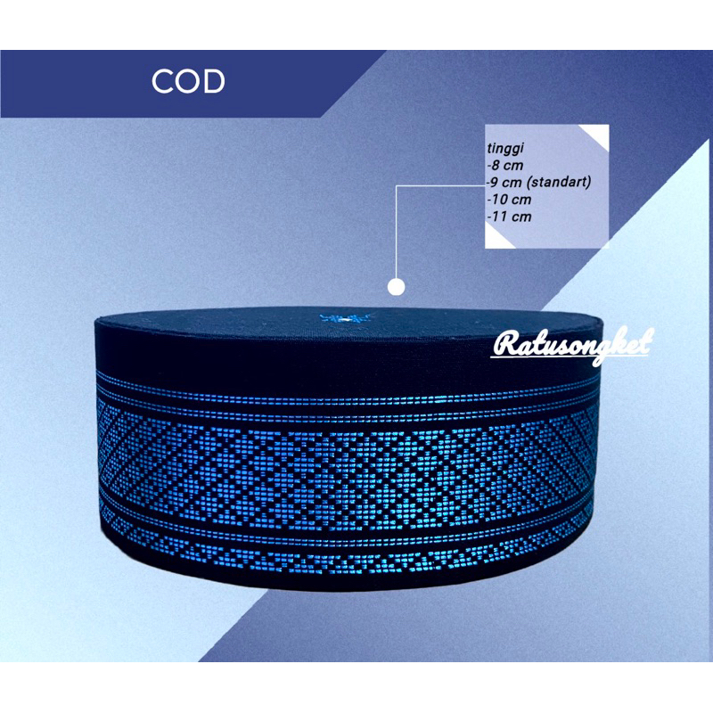 promo peci/kopiah songkok tenun songket dewasa anak anak