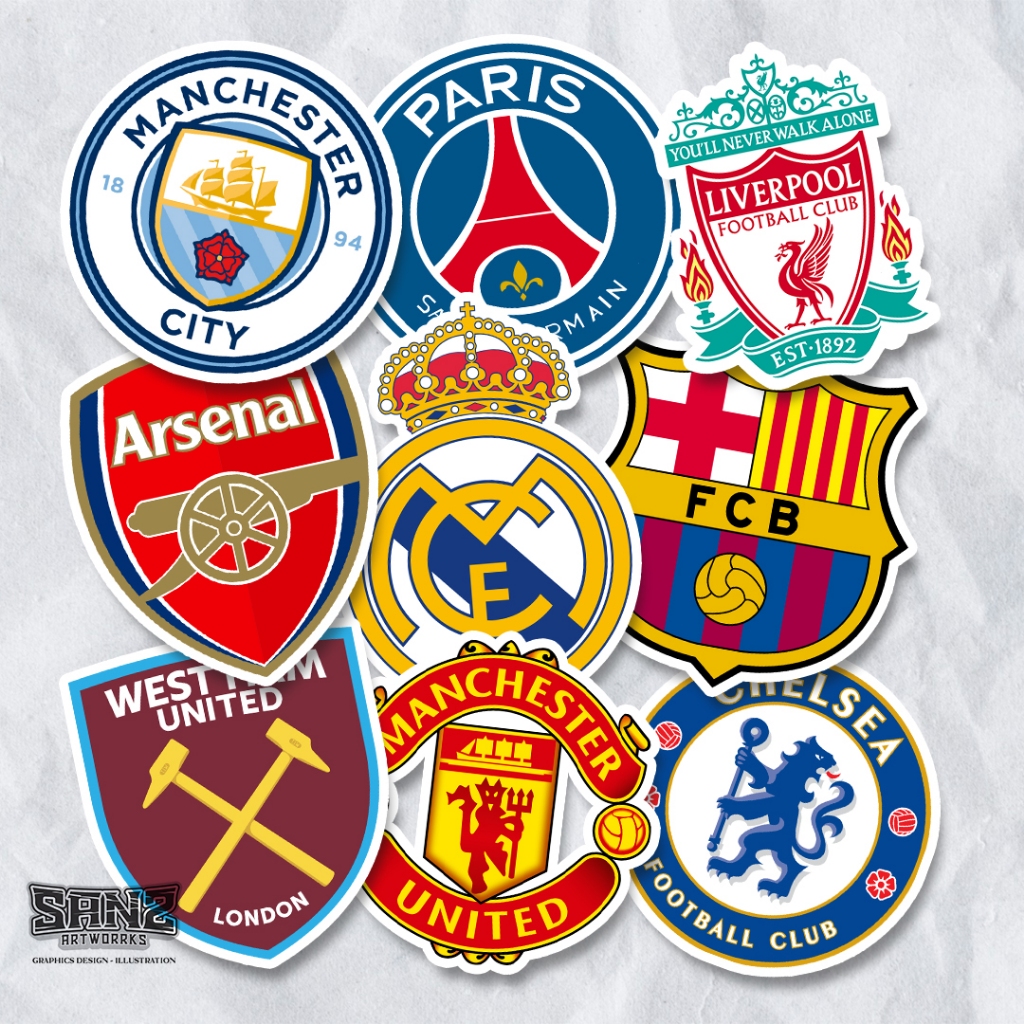 

STICKER PACK LOGO BOLA EROPA / BAHAN TEBAL