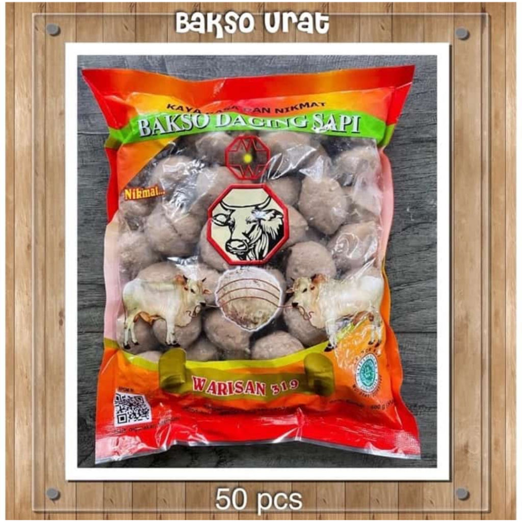 

Bakso warisan urat isi 50pcs