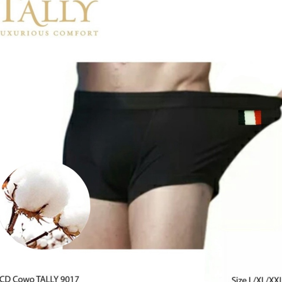 Model Terheboh  TALLY CD 917 Celana Boxer PriaCowo Katun Fit to M  XXL Cd Pria Dewasa Nyaman Dipakai