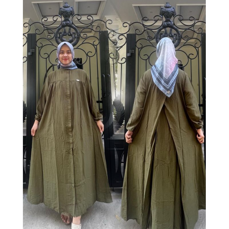 DRESS JELITA | GAMIS SILANG BELAKANG | BEST SELLER | GAMIS TASIK
