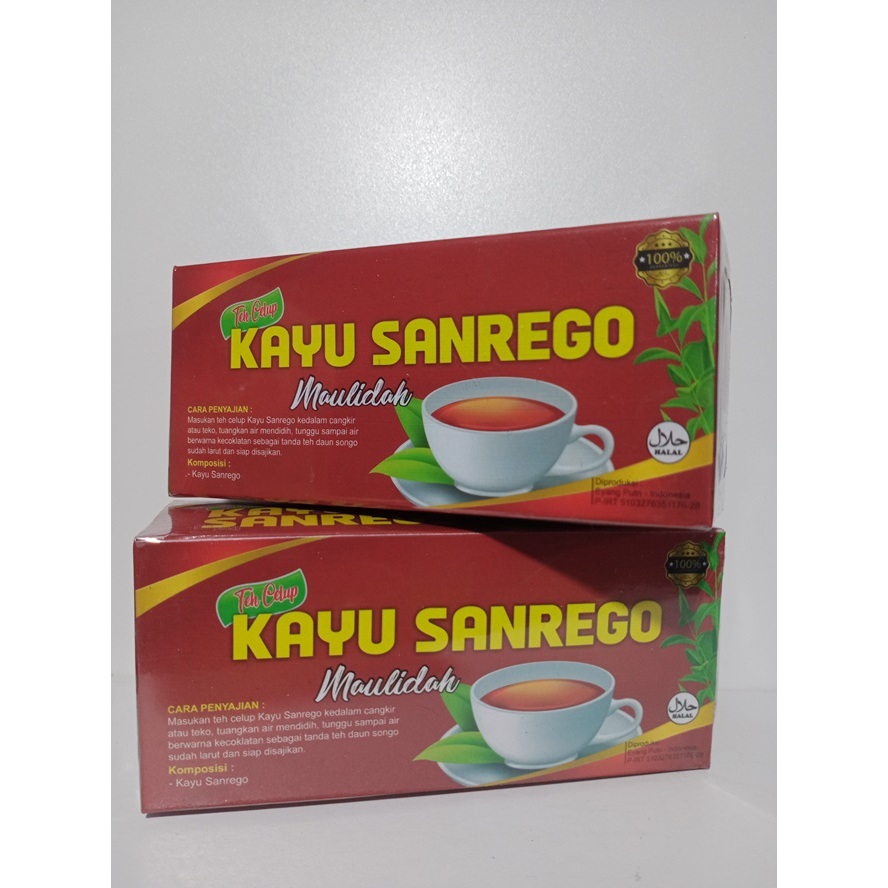 

Teh celup kyu sanrego 20 sachet kantong