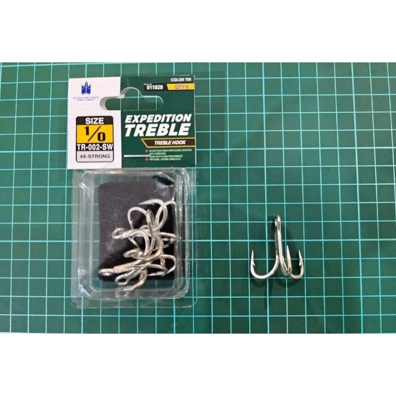 treble hook expedition 4x - strong