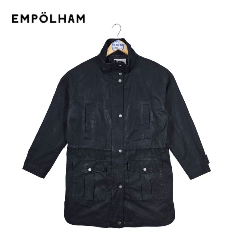 outdoor jacket casual parka panjang EmPolham pria wanita second preloved