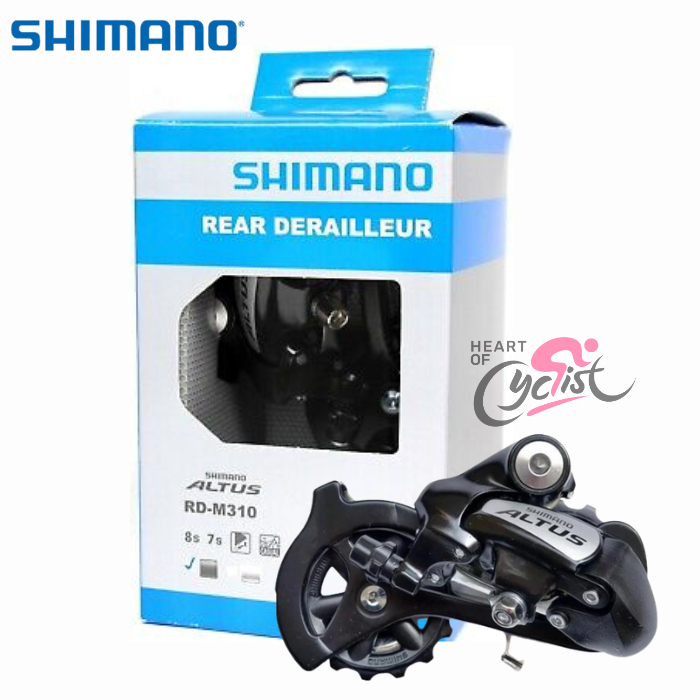 Rear Derailleur RD Sepeda 8 Speed Shimano Altus M310 Heart of Cyclist