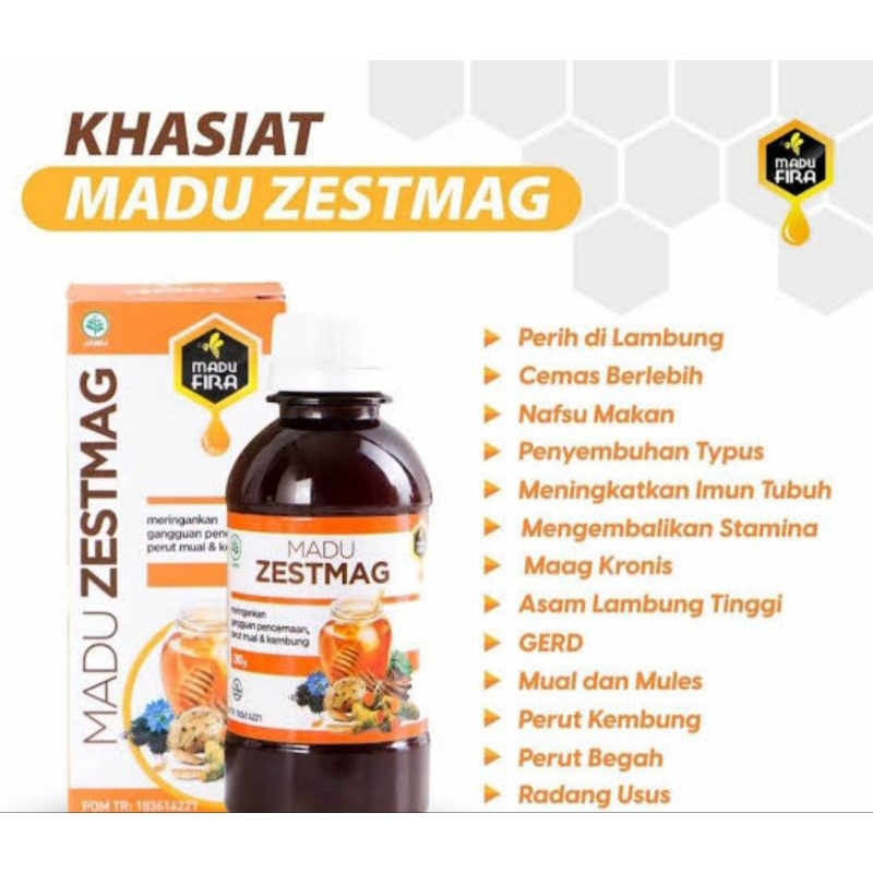 

Madu Zestmag 280gram