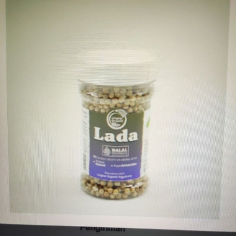 

Lingkar organik Lada Putih Natural 100gr