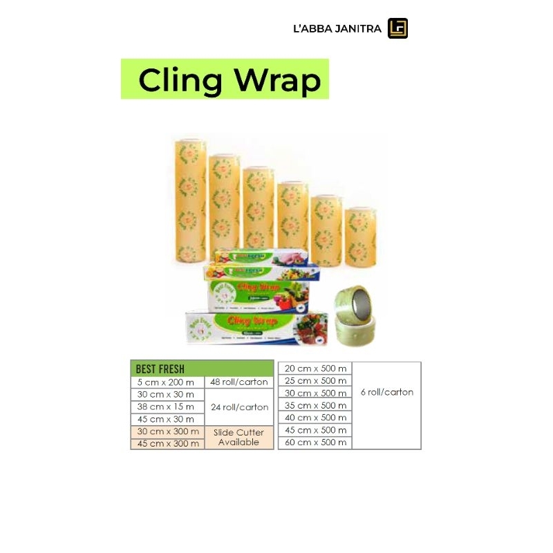 PLASTIK WRAPPING BEST FRESH