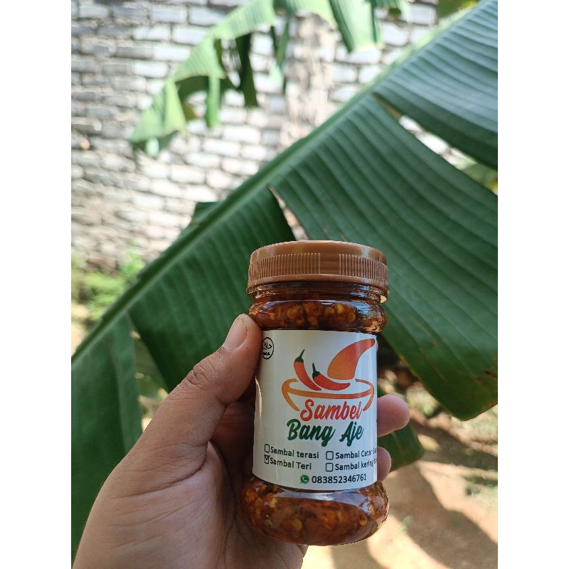 

sambal Bang Aje Teri