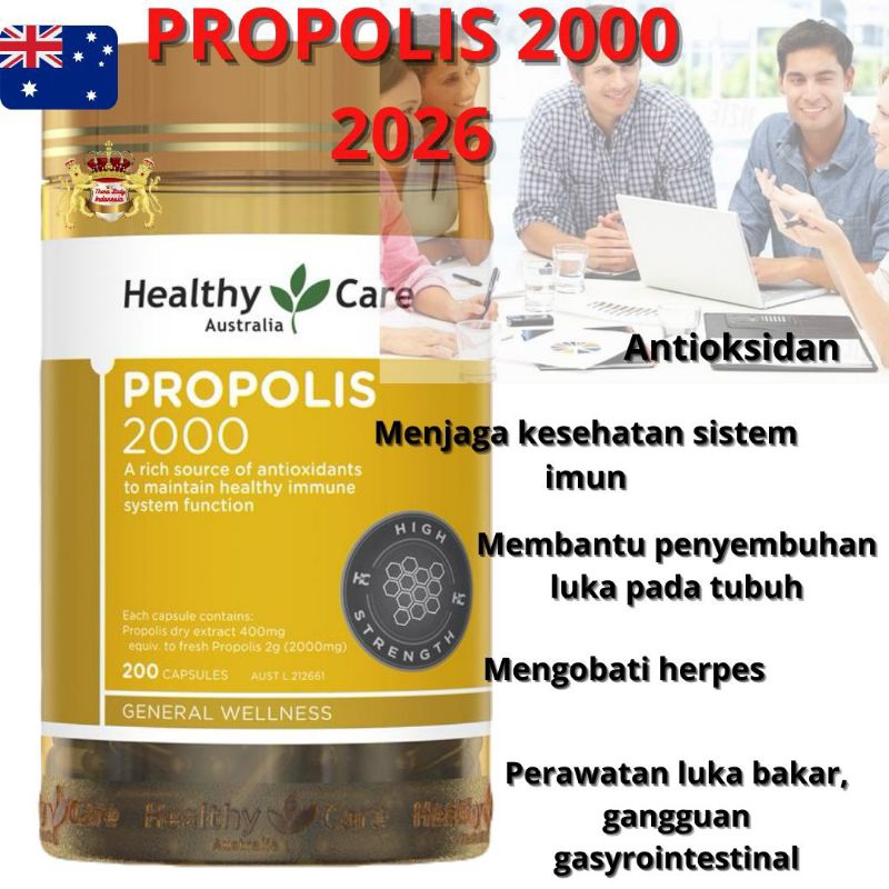 Healthy Care Propolis 2000mg 200capsules