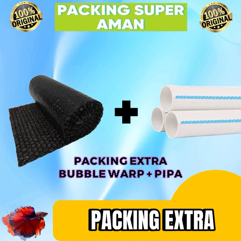 

EXTRA PACKING TAMBAHAN PIPA + BUBBLE WARP SUPER AMAN