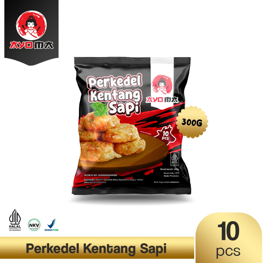 

Ayoma Perkedel Sapi Isi 10 Pcs 300 gr