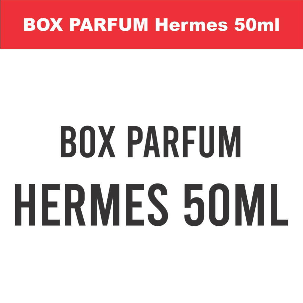 

Kemasan Kotak Parfum Box Parfum Kemasan Parfum 50ml model Herm35