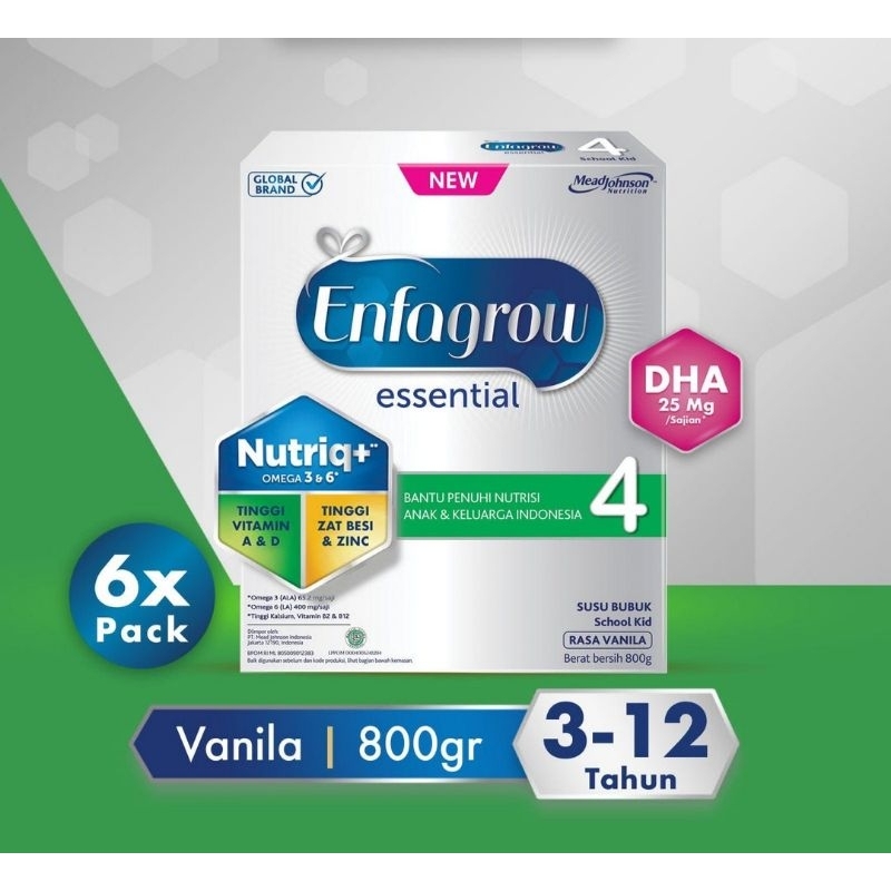 Susu Enfagrow Essential 4 800gr