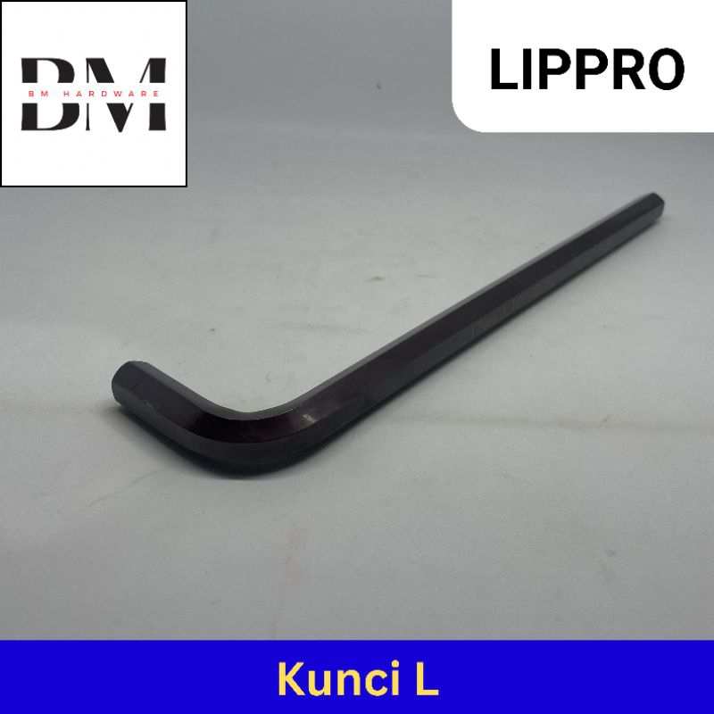 Kunci L LIPPRO 12mm (Ujung Magnet) Panjang